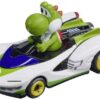 Carrera 20064183 GO!!! Auto Nintendo Mario Kart - P-Wing - Yoshi